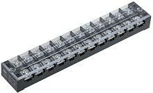 Блок зажимов наборный IEK БЗН ТВ-4512 12 пар 4,5мм2 45A картинка 